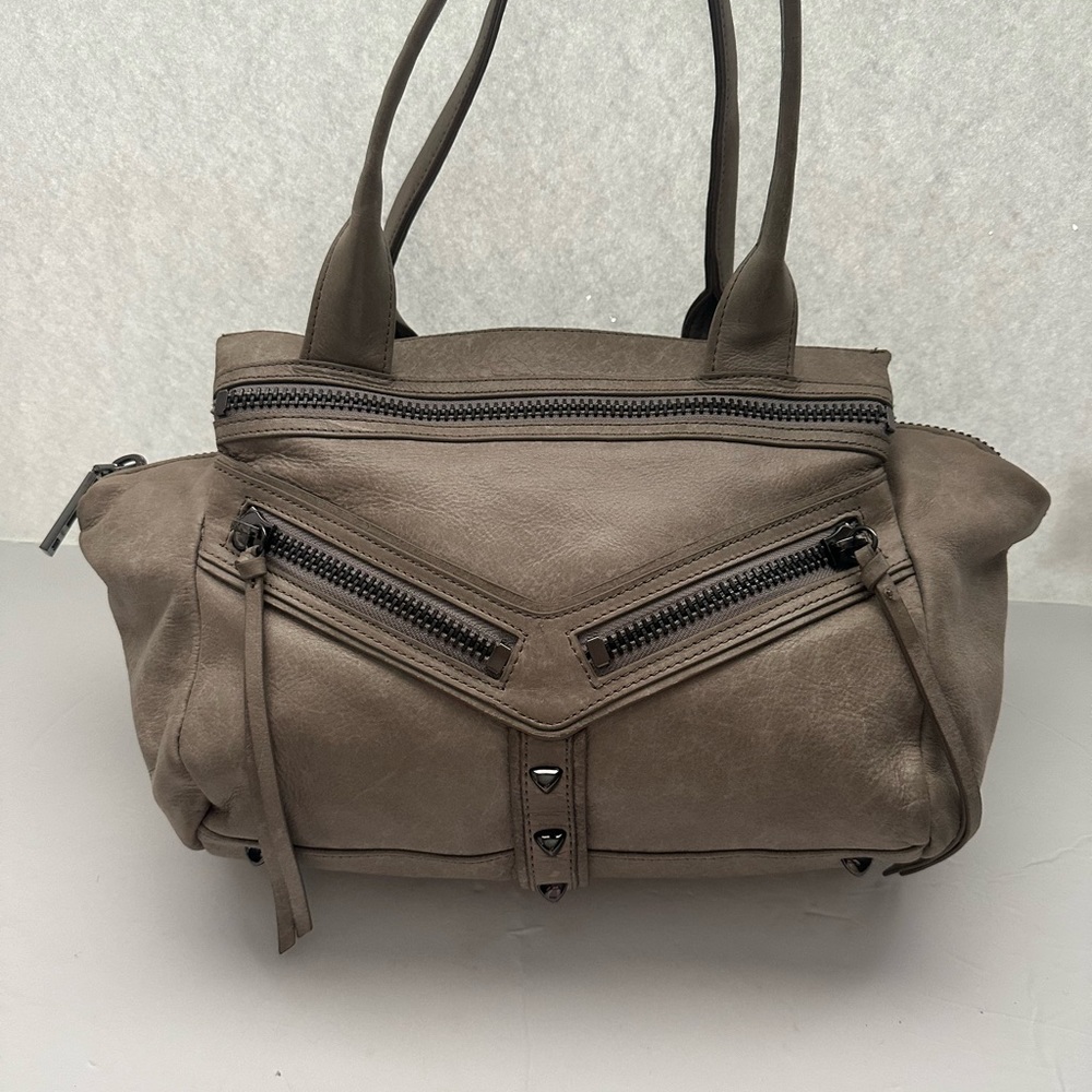 Botkier Women’s Trigger Handbag Gray With Zip